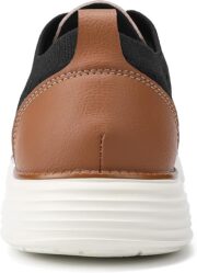 VILOCY Men's Casual Dress Sneakers Lace-Up Oxfords Business Mesh Breathable Walking Shoes - Image 3