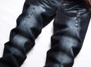 JUNBAOSS Men's Slim Fit Stretch Jeans Ripped Skinny Jeans for Men, Distressed Straight Leg Fashion Comfort Flex Waist Pants - Image 5