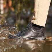 SHULOOK Men's Non Slip Work Shoes Lace Up Slip Resistant Sneakers Waterproof - Image 7