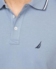 Nautica Men's Classic Fit Short Sleeve Dual Tipped Collar Polo Shirt - Image 8