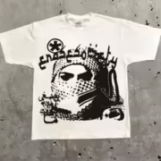 Harajuku Letter Graphic T Shirts Y2k Tops Men Women High Street Oversized T Shirt - Image 5